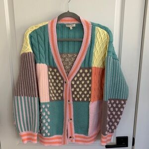Easel Multicolor Knit Sweater